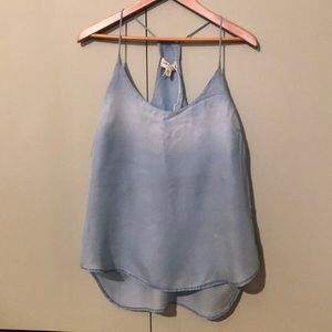 Cloth & Stone Faded Blue Racerback Tank FINAL SALE